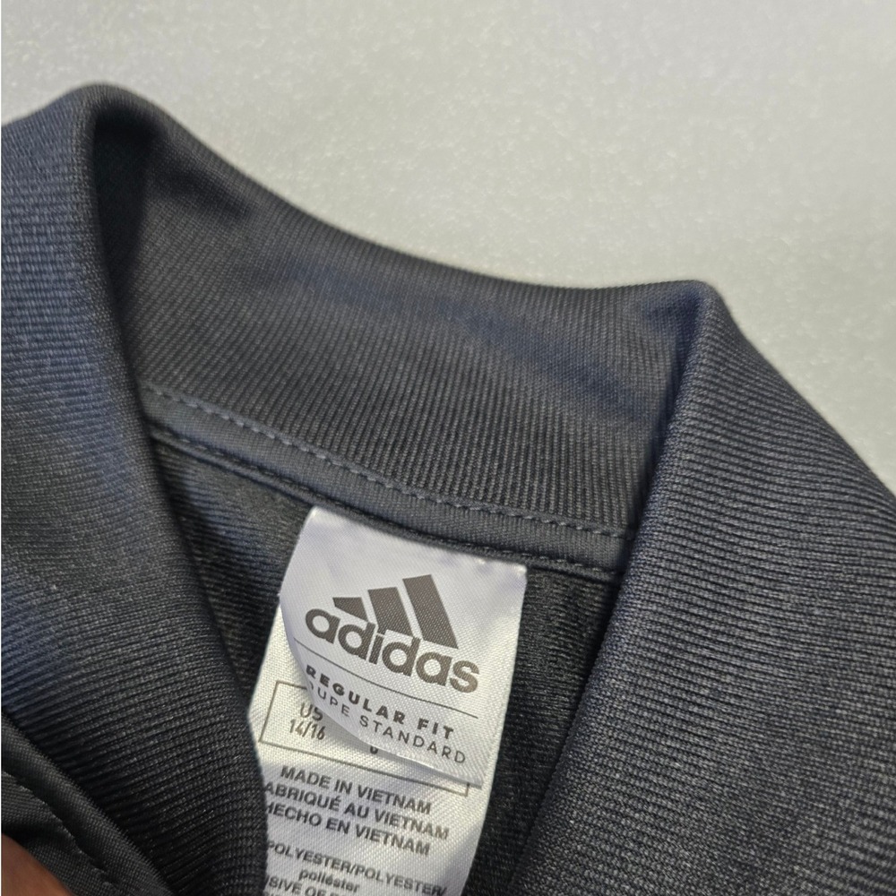 Adidas Tracksuit Set Black Multi Color Stripes Jacket Pants Men's Medium - Picture 12 of 16